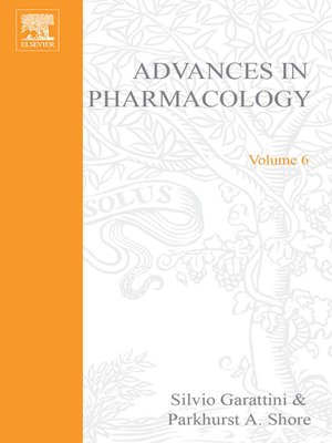 cover image of Advances in Pharmacology